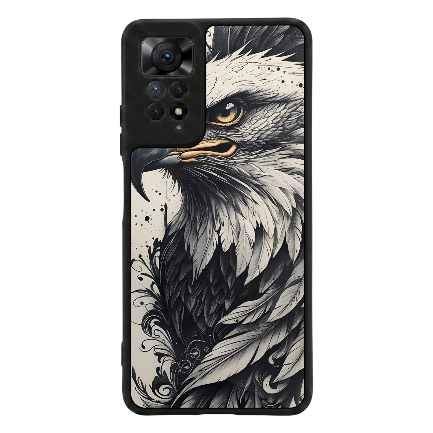 Xiaomi Redmi Note 12 Pro Uyumlu Besiktas Tasarımlı Glossy Premium Kılıf