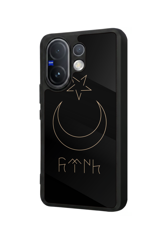 Vivo V60 Uyumlu Bozkurt Tasarımlı Glossy Premium Kılıf