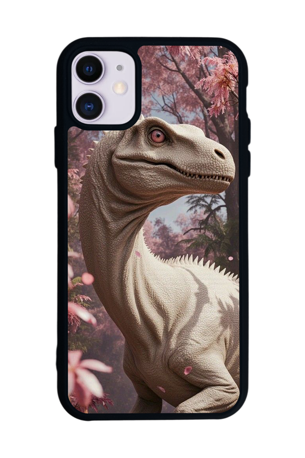 iPhone 11 Uyumlu Dinazor Tasarımlı Glossy Premium Kılıf