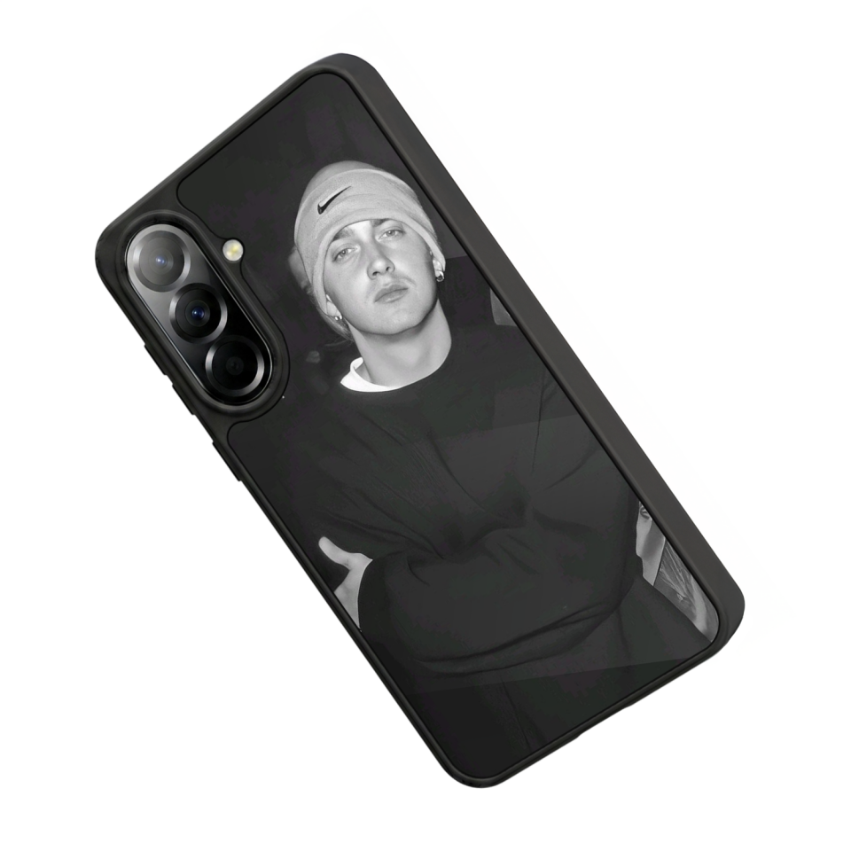 Samsung Galaxy A57 Uyumlu Eminem Tasarımlı Glossy Premium Kılıf