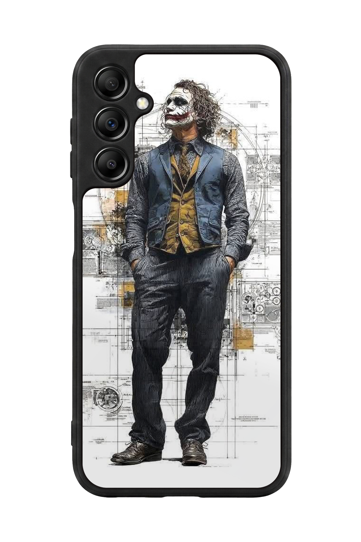 Samsung Galaxy A14 Uyumlu Joker Tasarımlı Glossy Premium Kılıf