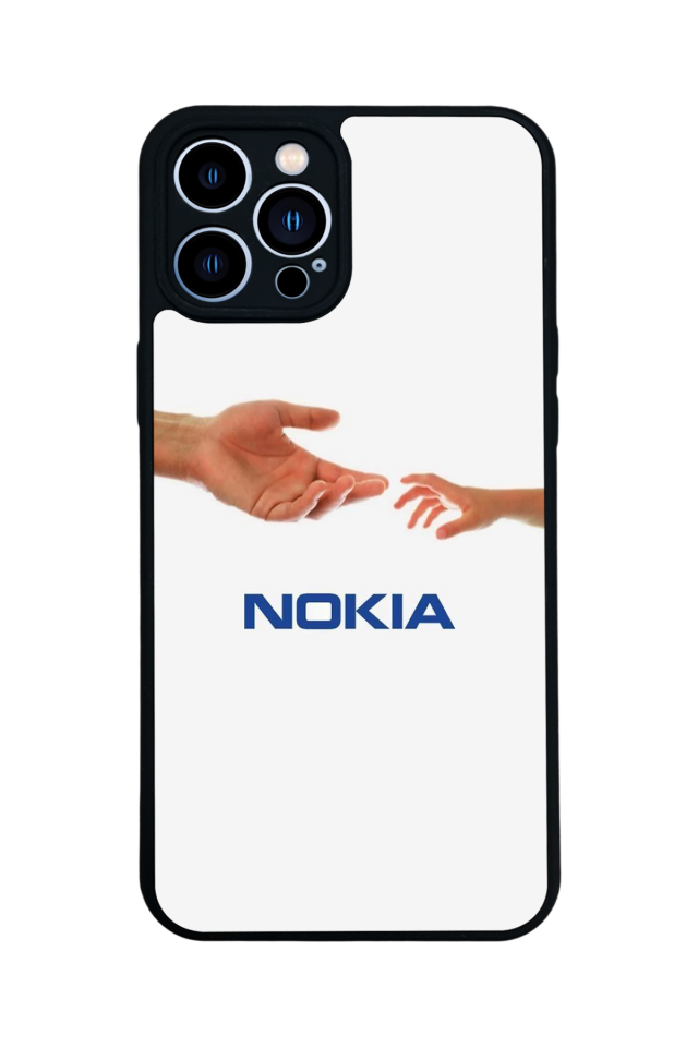 iPhone 13 Pro Max Uyumlu Nokia Tasarımlı Glossy Premium Kılıf