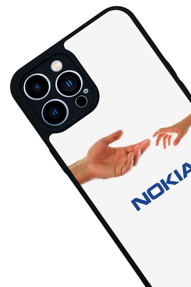 iPhone 13 Pro Max Uyumlu Nokia Tasarımlı Glossy Premium Kılıf