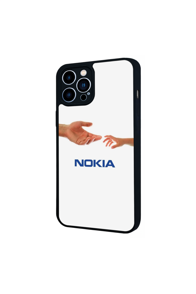 iPhone 13 Pro Max Uyumlu Nokia Tasarımlı Glossy Premium Kılıf