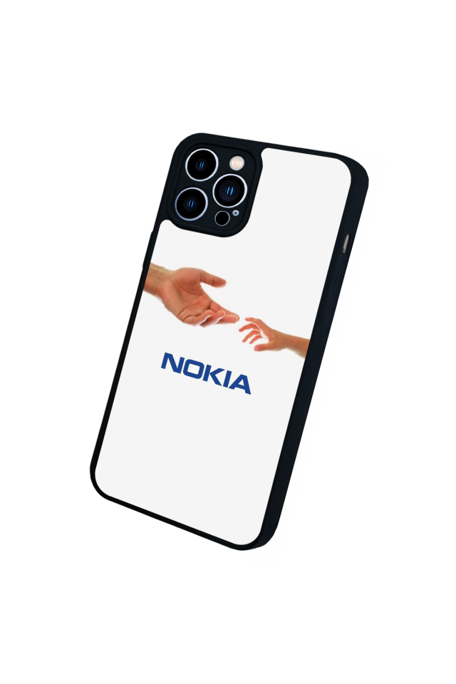 iPhone 13 Pro Max Uyumlu Nokia Tasarımlı Glossy Premium Kılıf