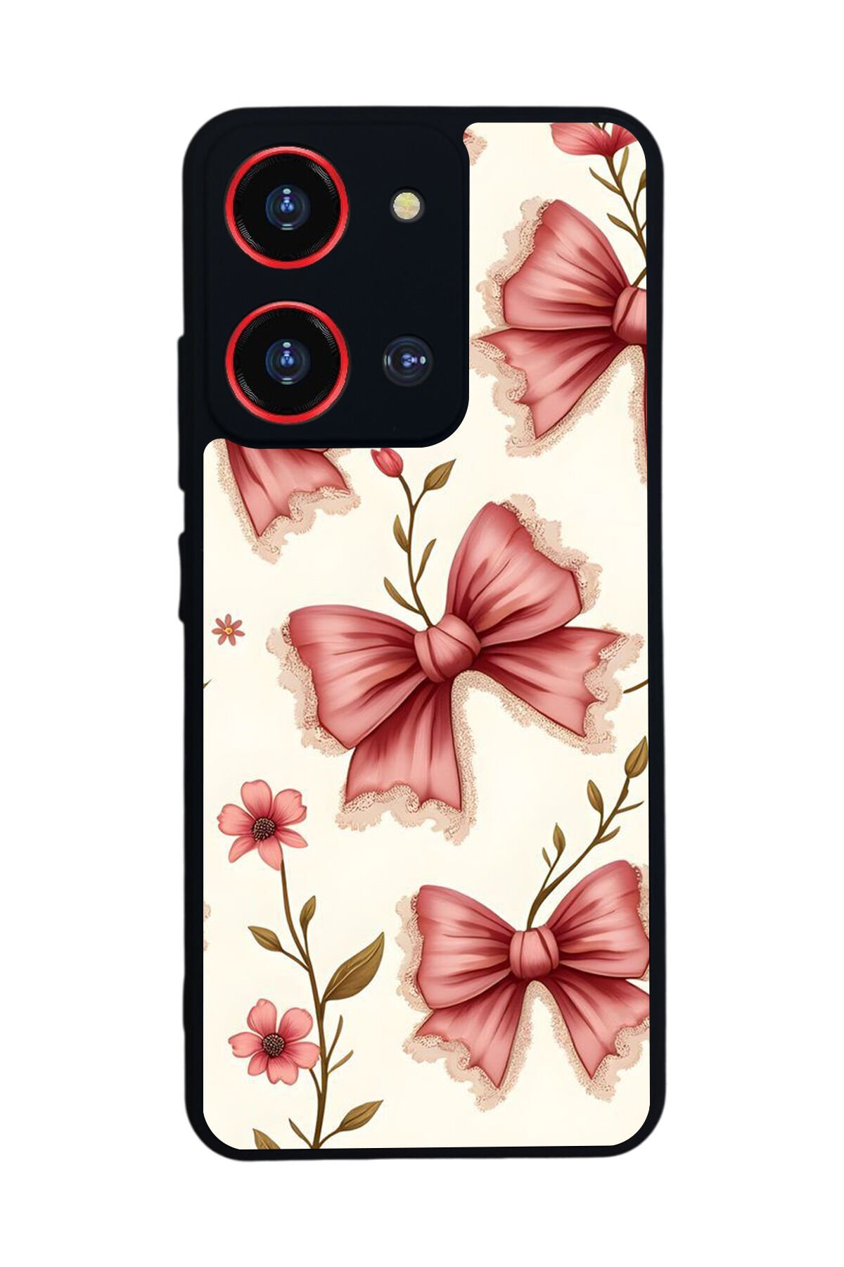 Reeder S19 Max Pro S ZOOM Uyumlu Kurdele Tasarımlı Glossy Premium Kılıf