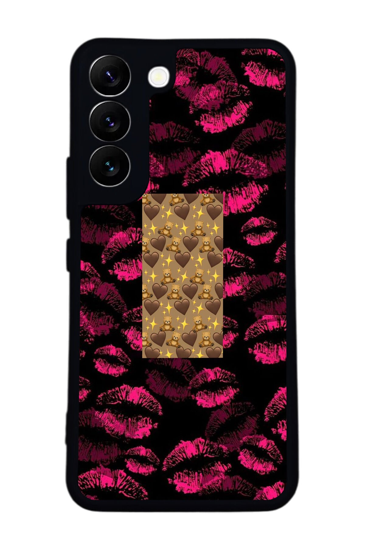 Samsung Galaxy S22 Uyumlu Dudak Tasarımlı Glossy Premium Kılıf