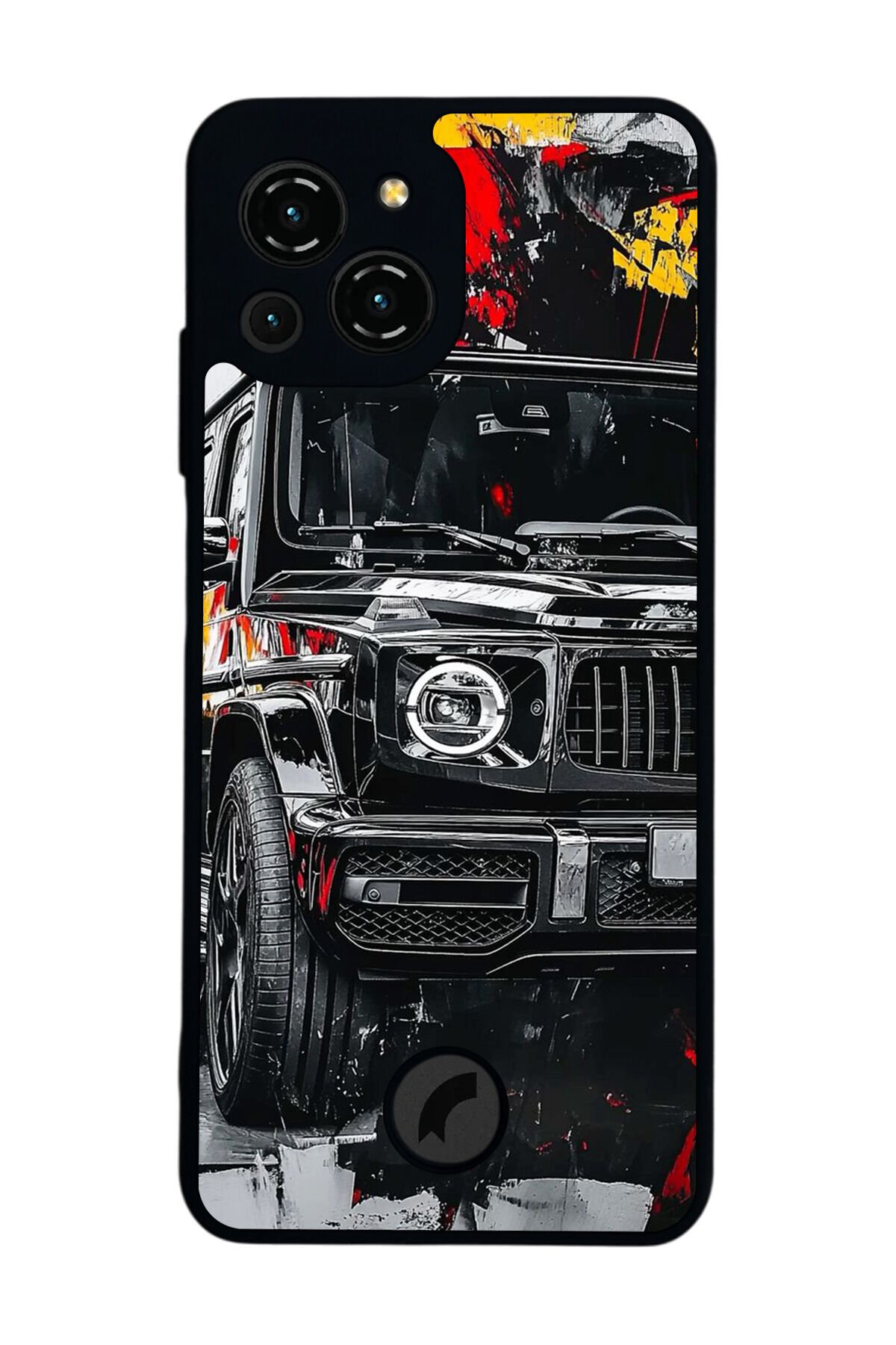 Reeder S23 Pro Max Uyumlu Mercedes Tasarımlı Glossy Premium Kılıf