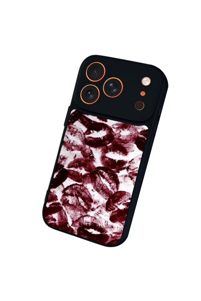 iPhone 17 Pro Max Uyumlu Dudak Tasarımlı Glossy Premium Kılıf