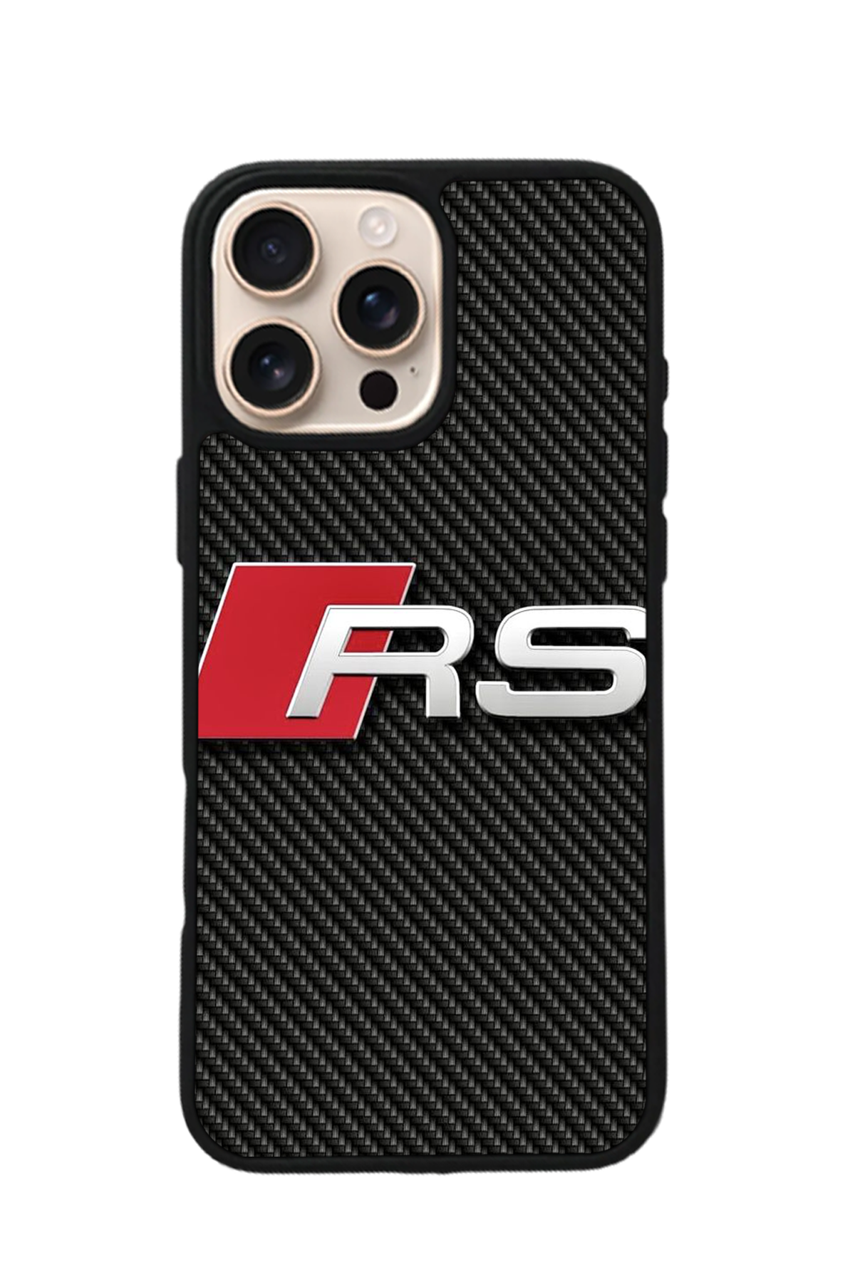 iPhone 16 Pro Max Uyumlu Audi Tasarımlı Glossy Premium Kılıf