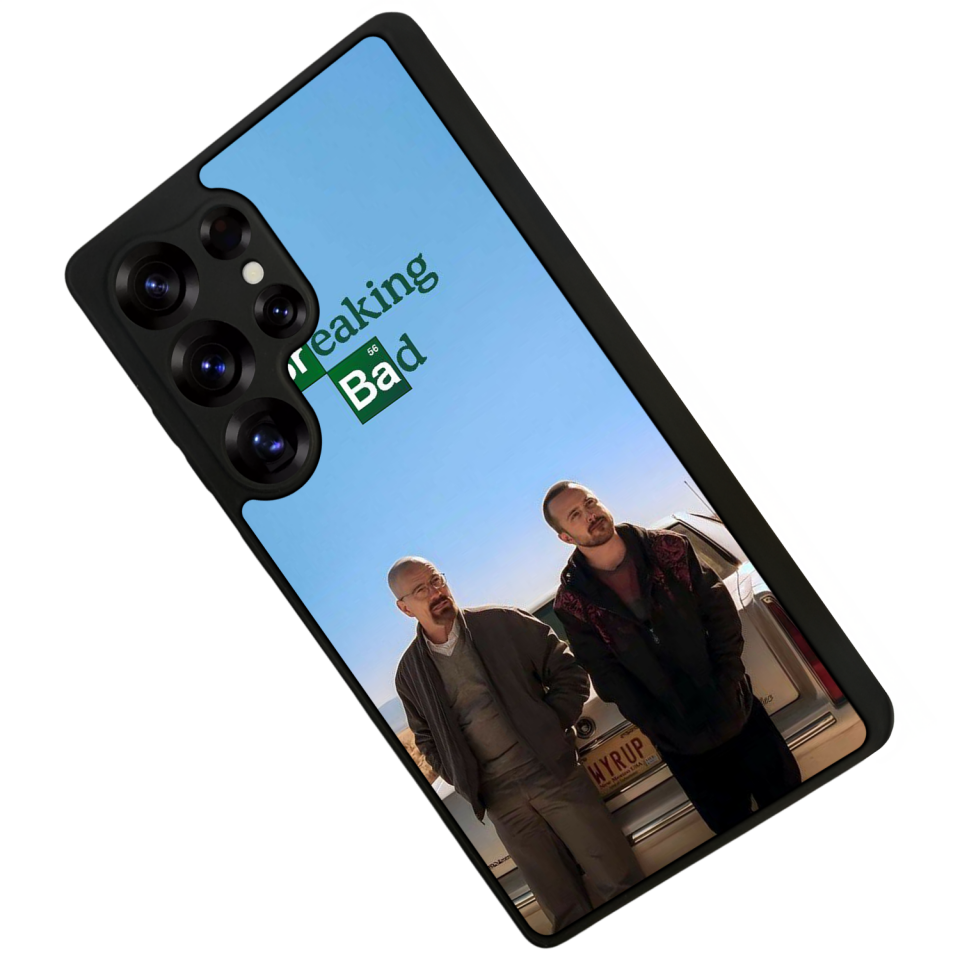 Samsung Galaxy S25 Ultra Uyumlu BreakingBad Tasarımlı Glossy Premium Kılıf