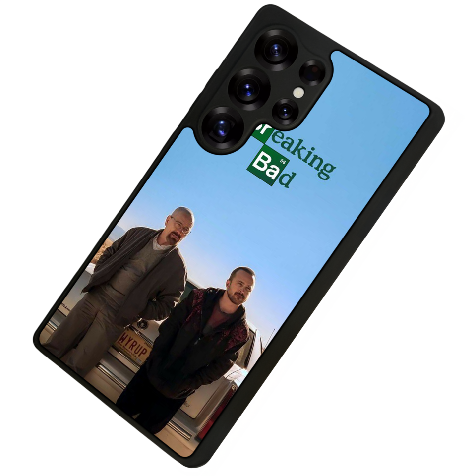 Samsung Galaxy S25 Ultra Uyumlu BreakingBad Tasarımlı Glossy Premium Kılıf