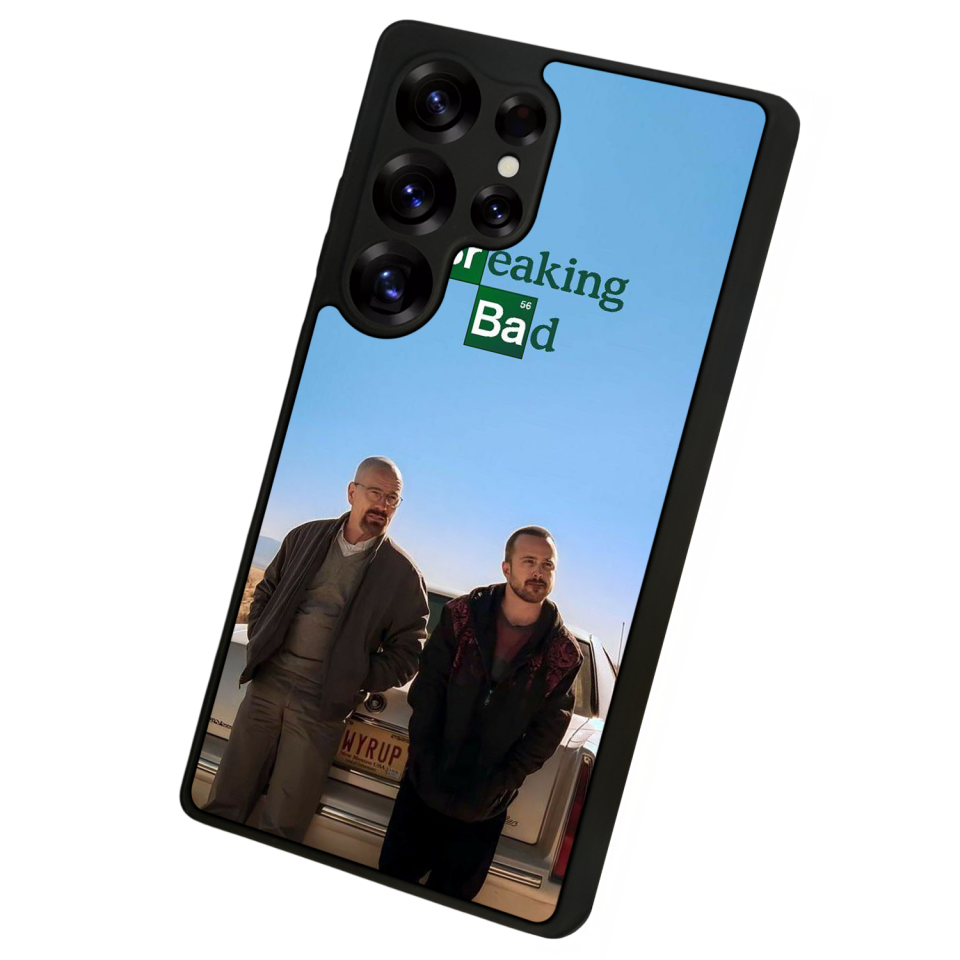Samsung Galaxy S25 Ultra Uyumlu BreakingBad Tasarımlı Glossy Premium Kılıf