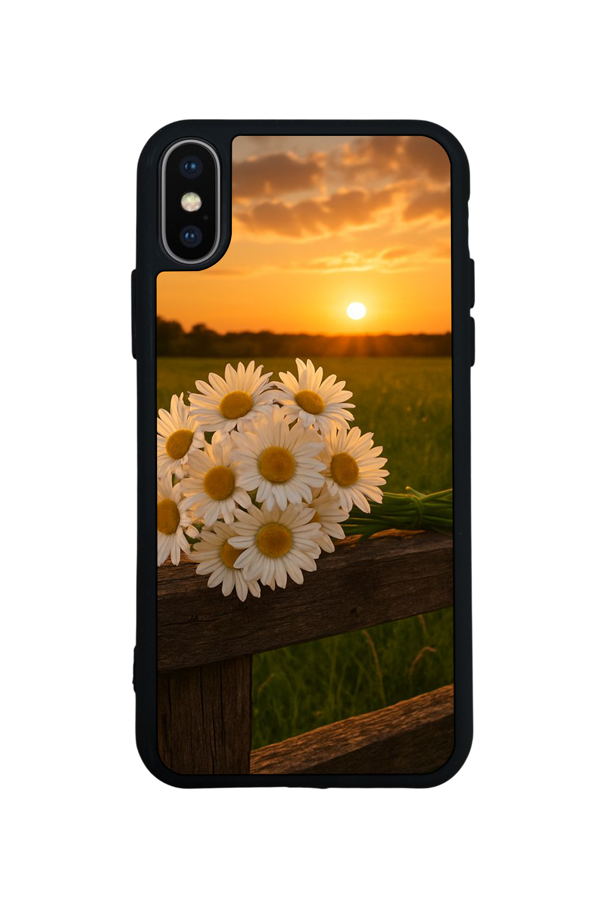 iPhone XS Max Uyumlu Cicek Tasarımlı Glossy Premium Kılıf