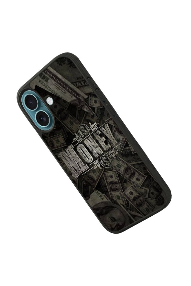 iPhone 16 Plus Uyumlu Money Para Tasarımlı Glossy Premium Kılıf