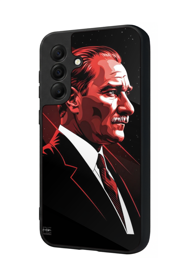 Samsung Galaxy A17 Uyumlu Mustafa Kemal Ataturk Tasarımlı Glossy Premium Kılıf