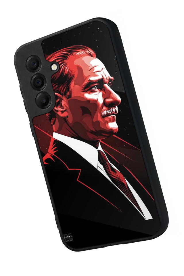 Samsung Galaxy A17 Uyumlu Mustafa Kemal Ataturk Tasarımlı Glossy Premium Kılıf