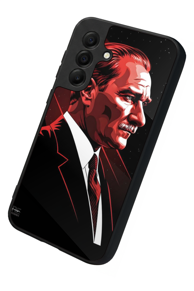 Samsung Galaxy A17 Uyumlu Mustafa Kemal Ataturk Tasarımlı Glossy Premium Kılıf