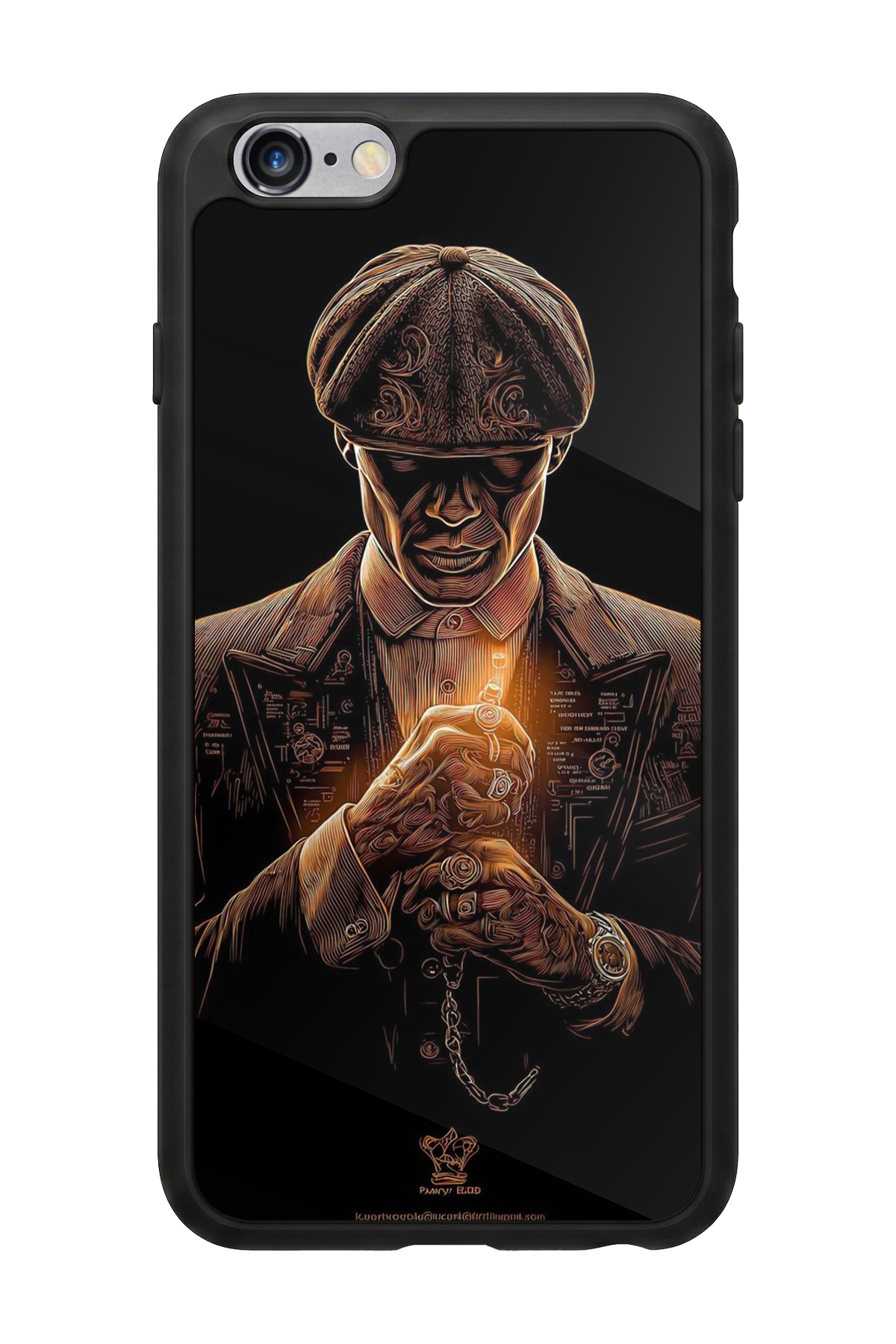 iPhone 6s Plus Uyumlu Peaky Blinders Tasarımlı Glossy Premium Kılıf
