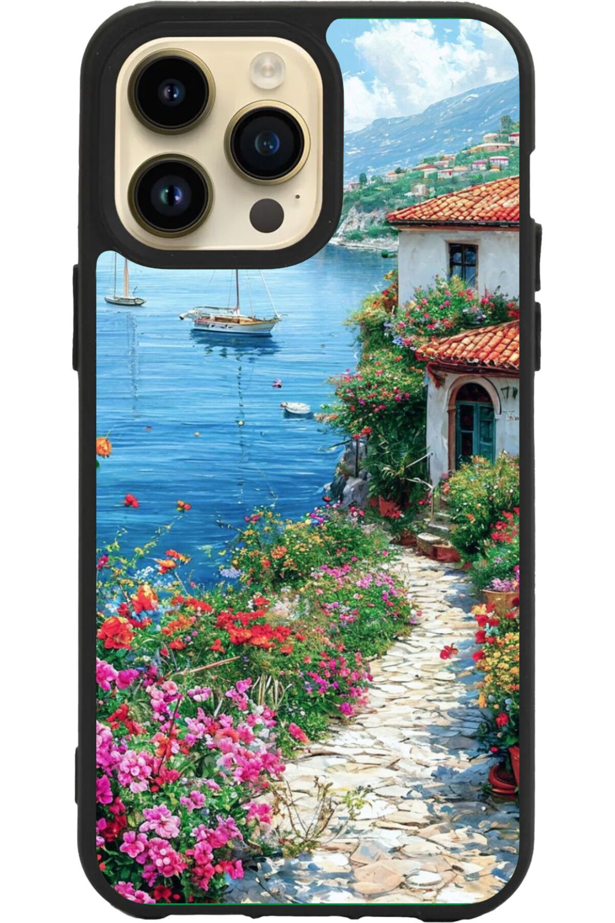 Apple iPhone 16 Pro Siyah Silikon Kılıf Çiziklere ve Darbelere Karşı Koruma