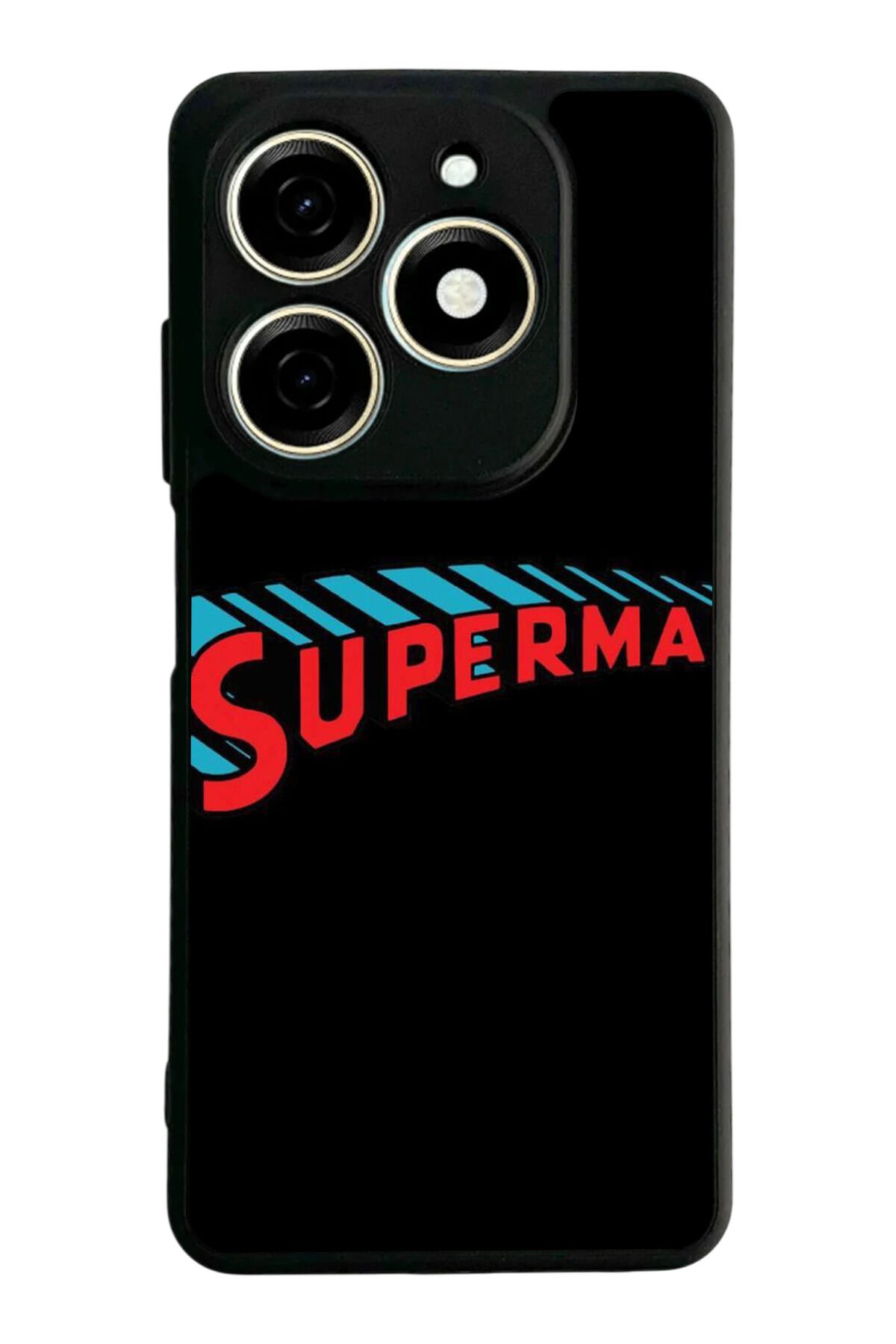 Infınıx Smart 8 Pro Uyumlu Superman Tasarımlı Glossy Premium Kılıf