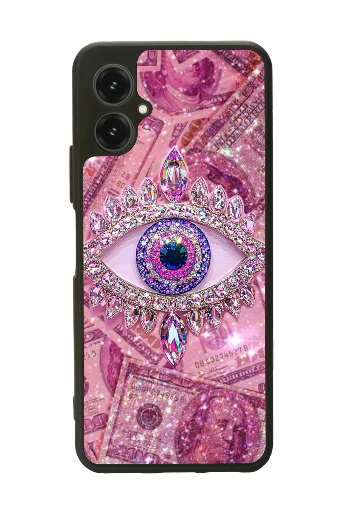 Omix X5 Uyumlu Göz Tasarımlı Glossy Premium Kılıf