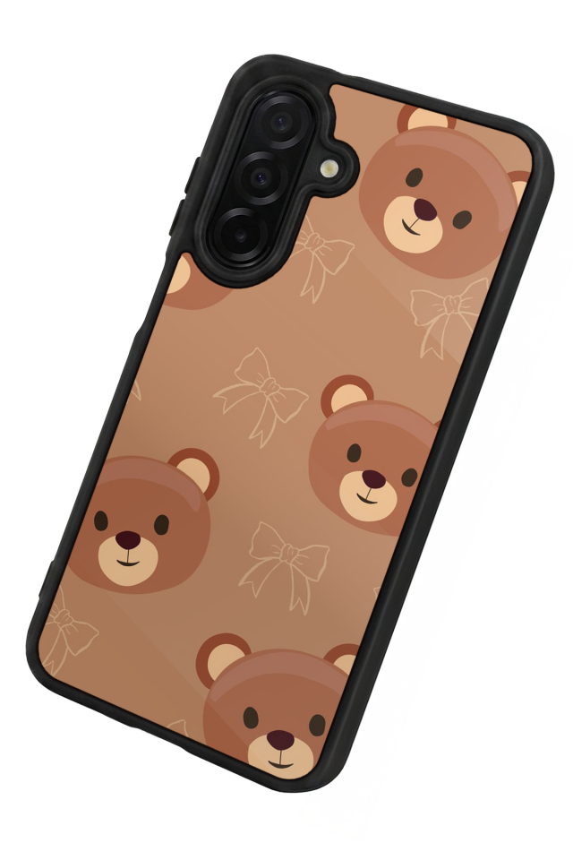 Samsung Galaxy A26 Uyumlu Ayı Tasarımlı Glossy Premium Kılıf