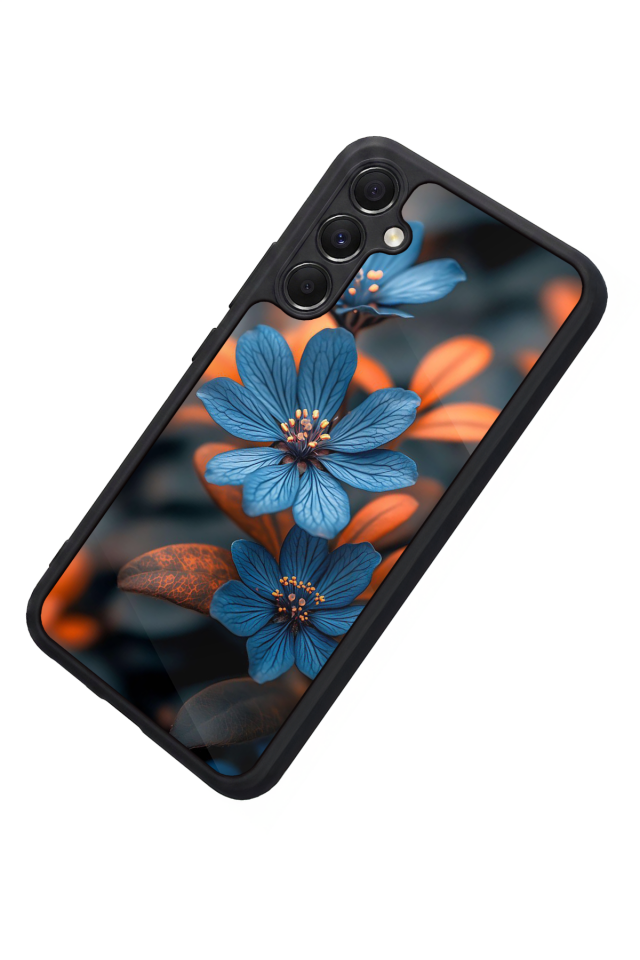 Samsung Galaxy A34 Uyumlu Cicek Tasarımlı Glossy Premium Kılıf
