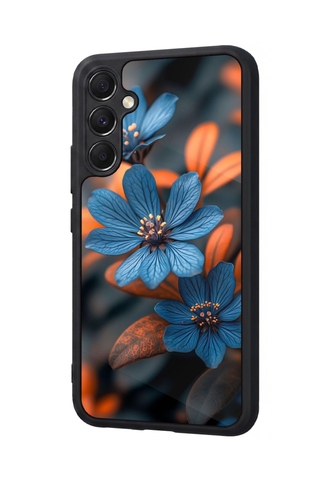 Samsung Galaxy A34 Uyumlu Cicek Tasarımlı Glossy Premium Kılıf