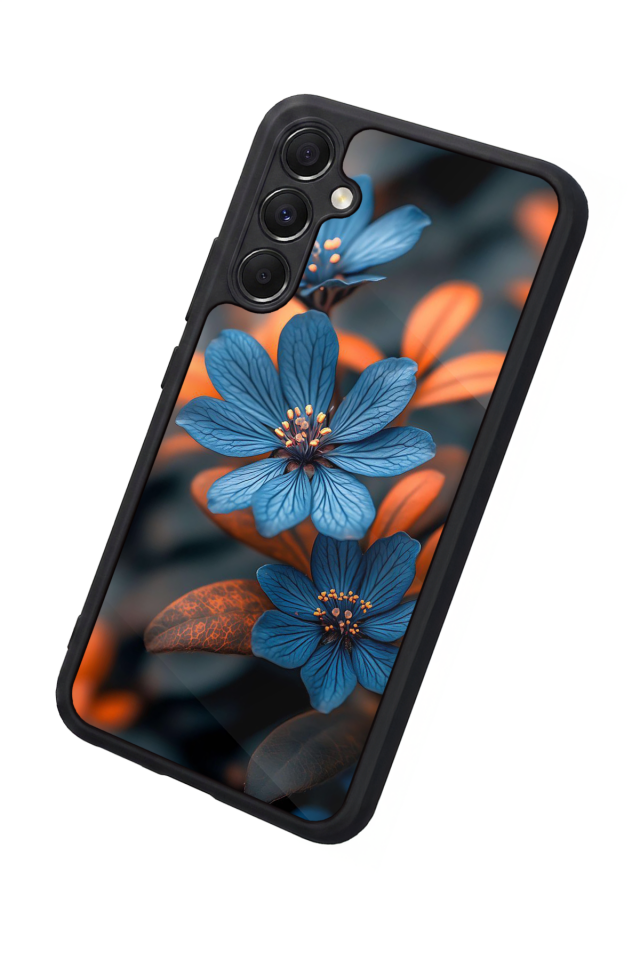 Samsung Galaxy A34 Uyumlu Cicek Tasarımlı Glossy Premium Kılıf