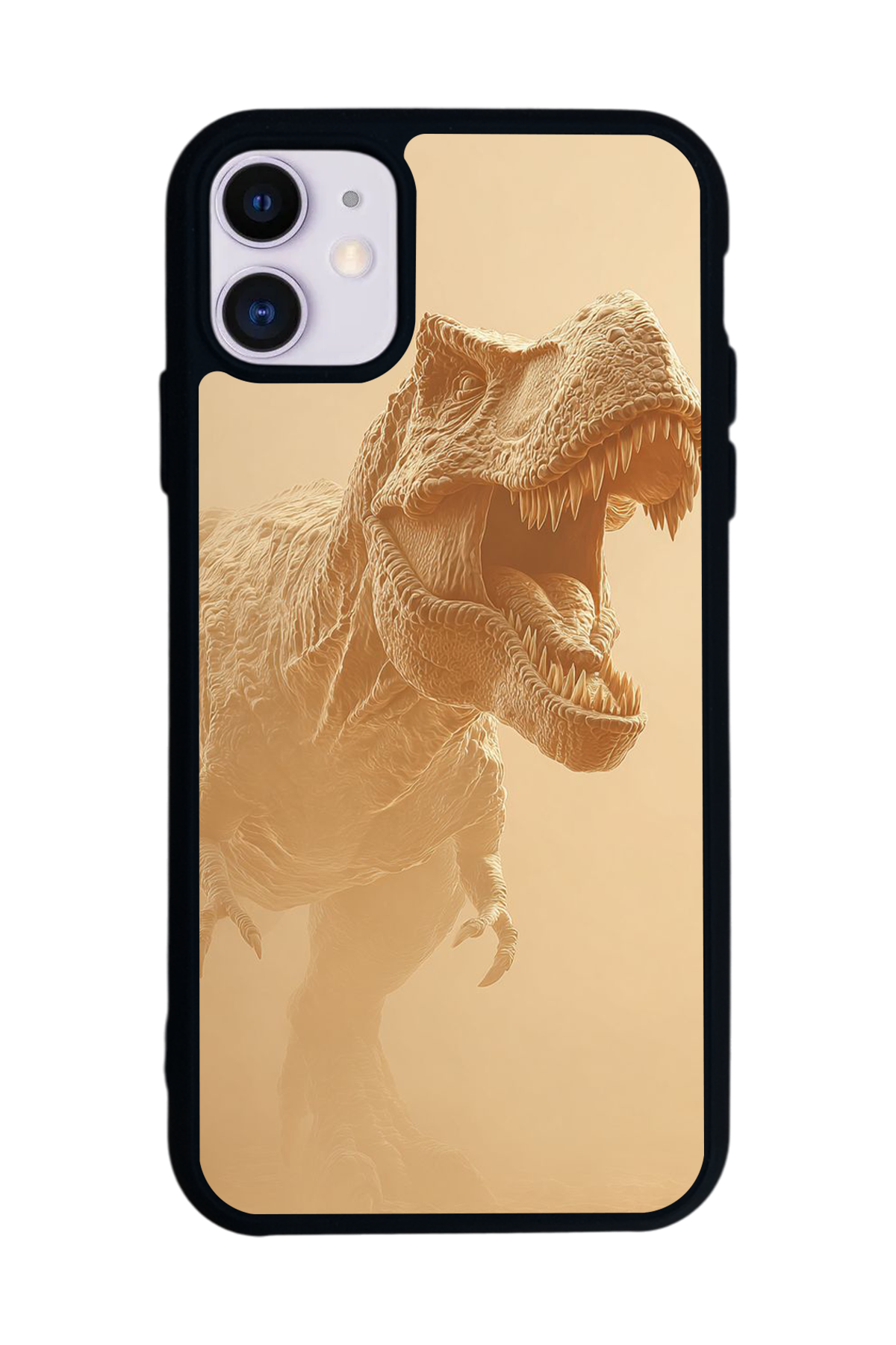 iPhone 11 Uyumlu Dinazor Tasarımlı Glossy Premium Kılıf