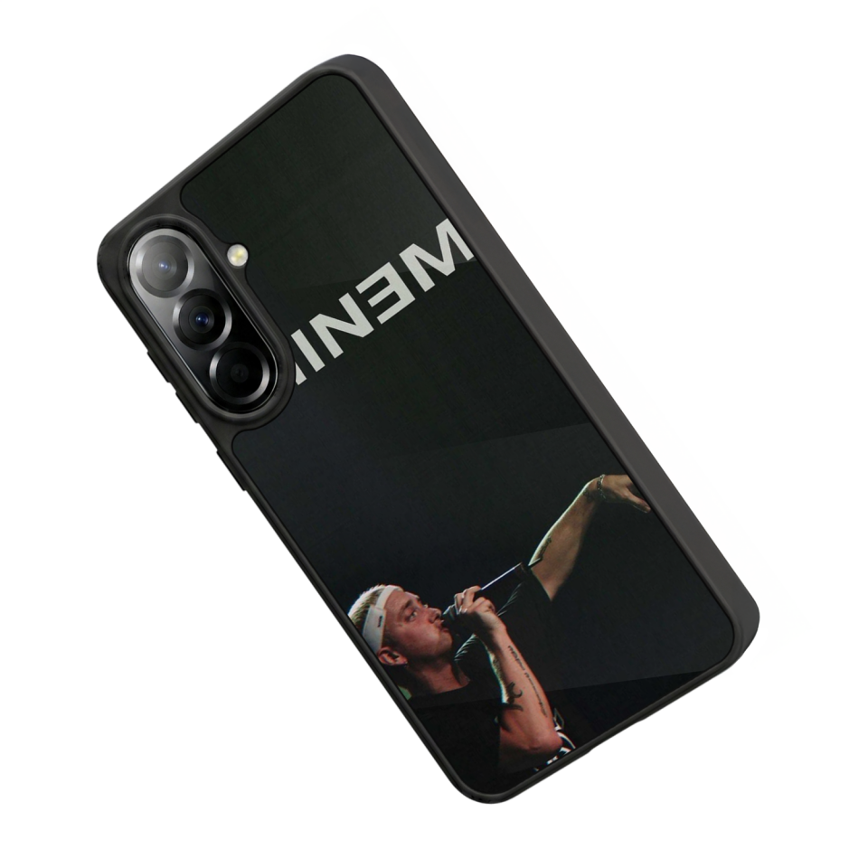 Samsung Galaxy A57 Uyumlu Eminem Tasarımlı Glossy Premium Kılıf