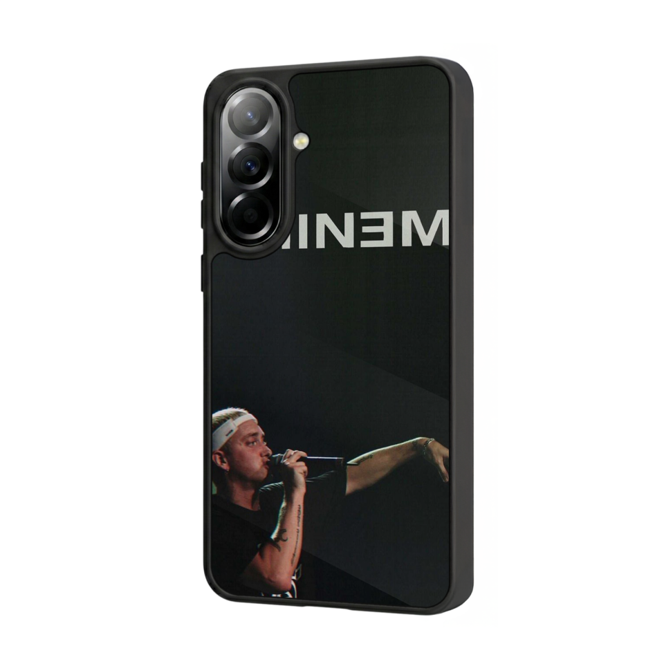 Samsung Galaxy A57 Uyumlu Eminem Tasarımlı Glossy Premium Kılıf