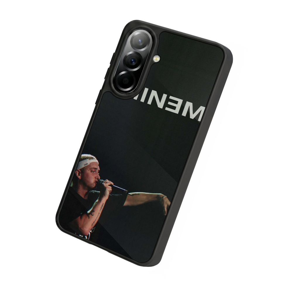 Samsung Galaxy A57 Uyumlu Eminem Tasarımlı Glossy Premium Kılıf