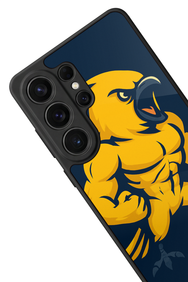 Samsung Galaxy S26 Ultra Uyumlu Fenerbahce Tasarımlı Glossy Premium Kılıf