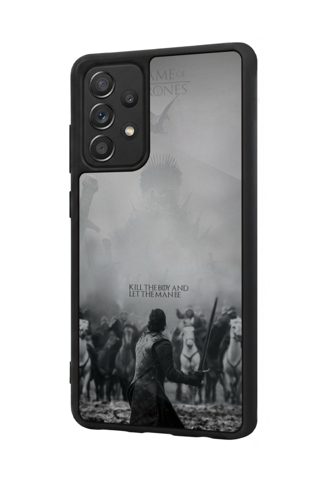 Samsung Galaxy A72 Uyumlu GameOfThrones Tasarımlı Glossy Premium Kılıf