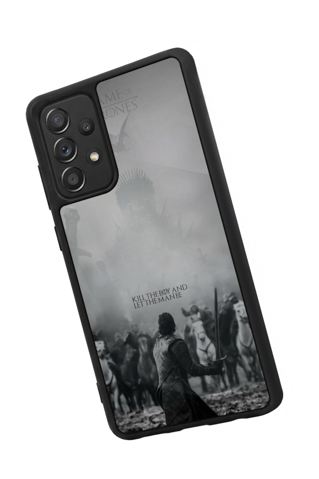 Samsung Galaxy A72 Uyumlu GameOfThrones Tasarımlı Glossy Premium Kılıf