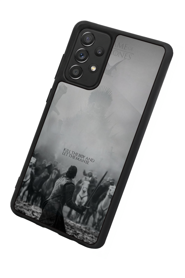 Samsung Galaxy A72 Uyumlu GameOfThrones Tasarımlı Glossy Premium Kılıf