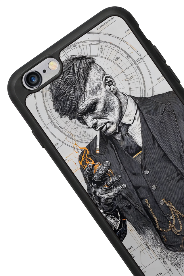 iPhone 6s Plus Uyumlu Peaky Blinders Tasarımlı Glossy Premium Kılıf