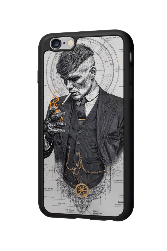 iPhone 6s Plus Uyumlu Peaky Blinders Tasarımlı Glossy Premium Kılıf
