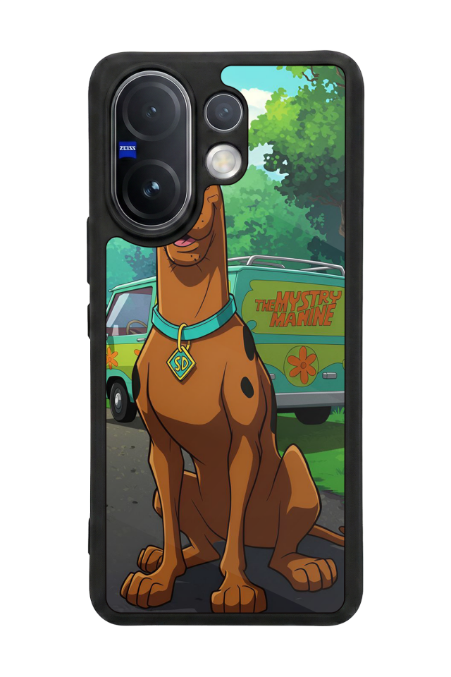 Vivo V60 Uyumlu Scooby Doo Tasarımlı Glossy Premium Kılıf