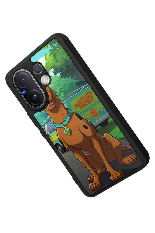 Vivo V60 Uyumlu Scooby Doo Tasarımlı Glossy Premium Kılıf