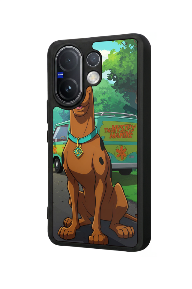 Vivo V60 Uyumlu Scooby Doo Tasarımlı Glossy Premium Kılıf