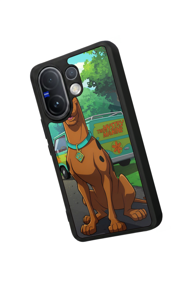 Vivo V60 Uyumlu Scooby Doo Tasarımlı Glossy Premium Kılıf
