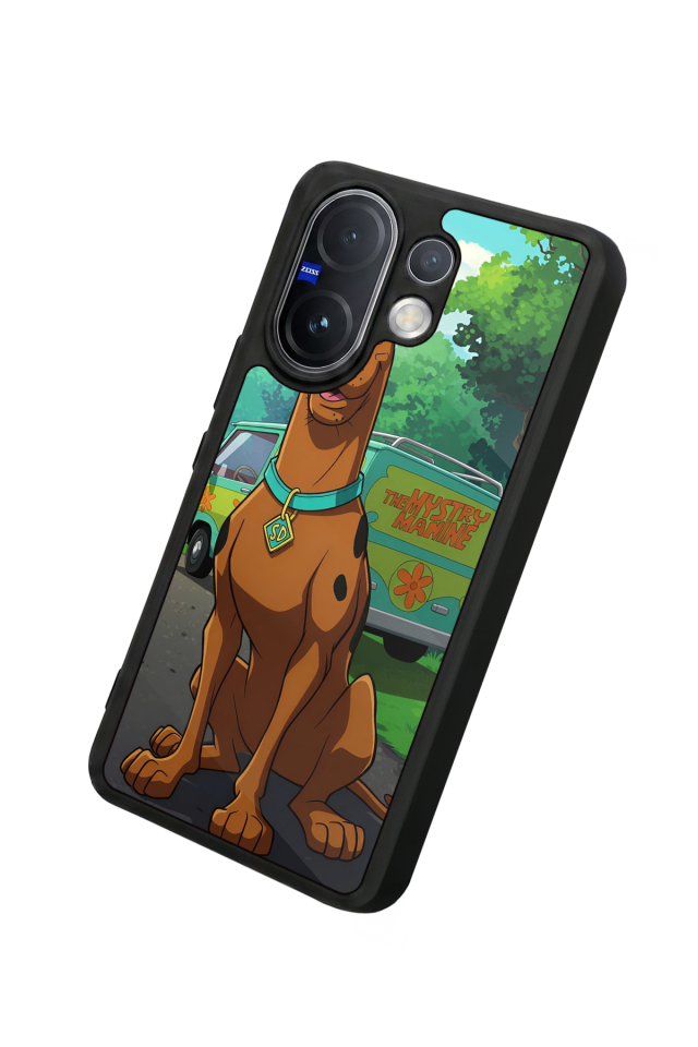 Vivo V60 Uyumlu Scooby Doo Tasarımlı Glossy Premium Kılıf