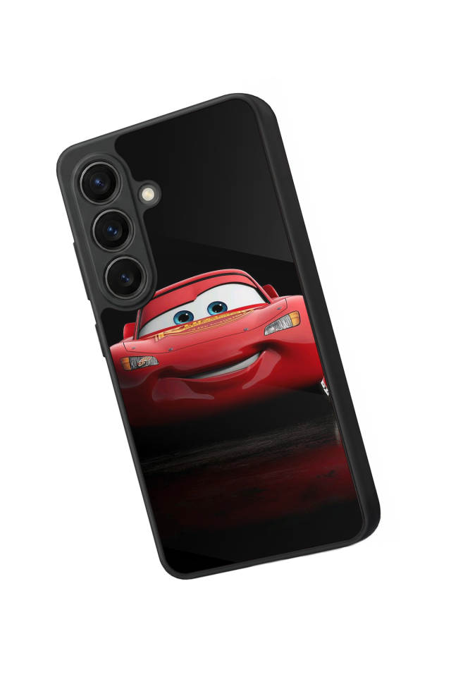 Samsung Galaxy S26 Uyumlu Şimsek McQueen Tasarımlı Glossy Premium Kılıf