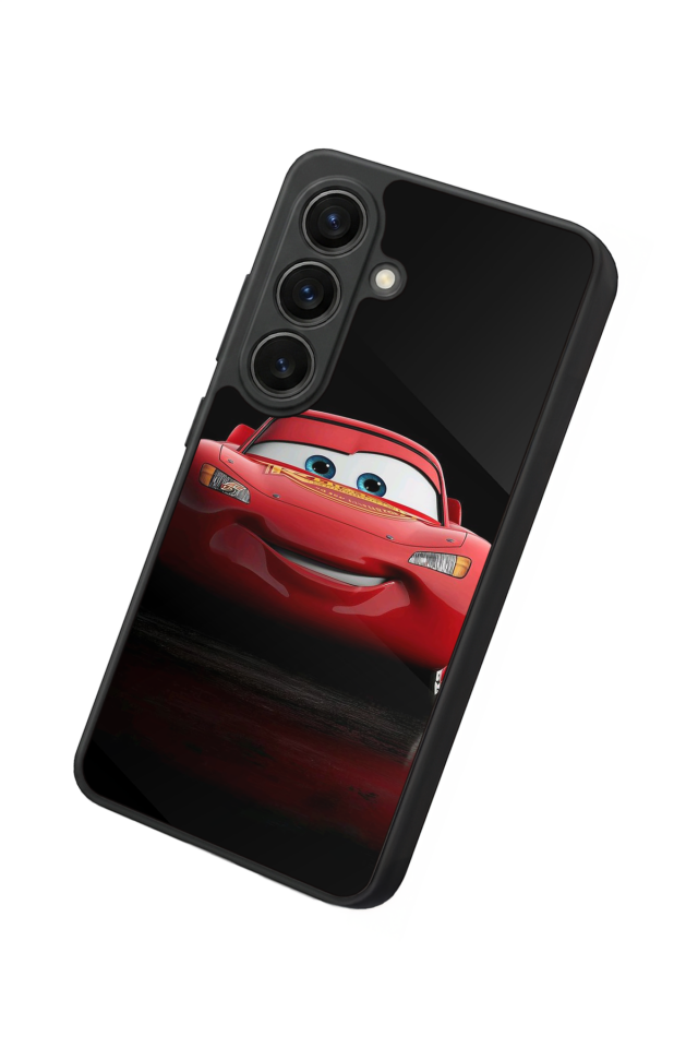 Samsung Galaxy S26 Uyumlu Şimsek McQueen Tasarımlı Glossy Premium Kılıf