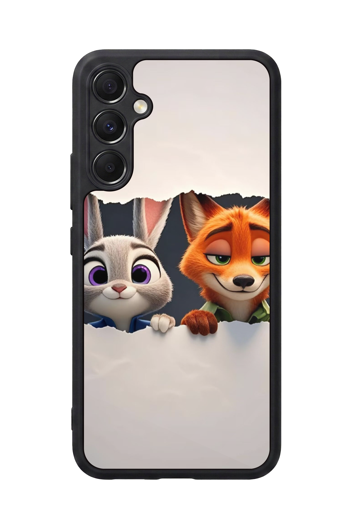 Samsung Galaxy M34 Uyumlu Zootropolis Tasarımlı Glossy Premium Kılıf