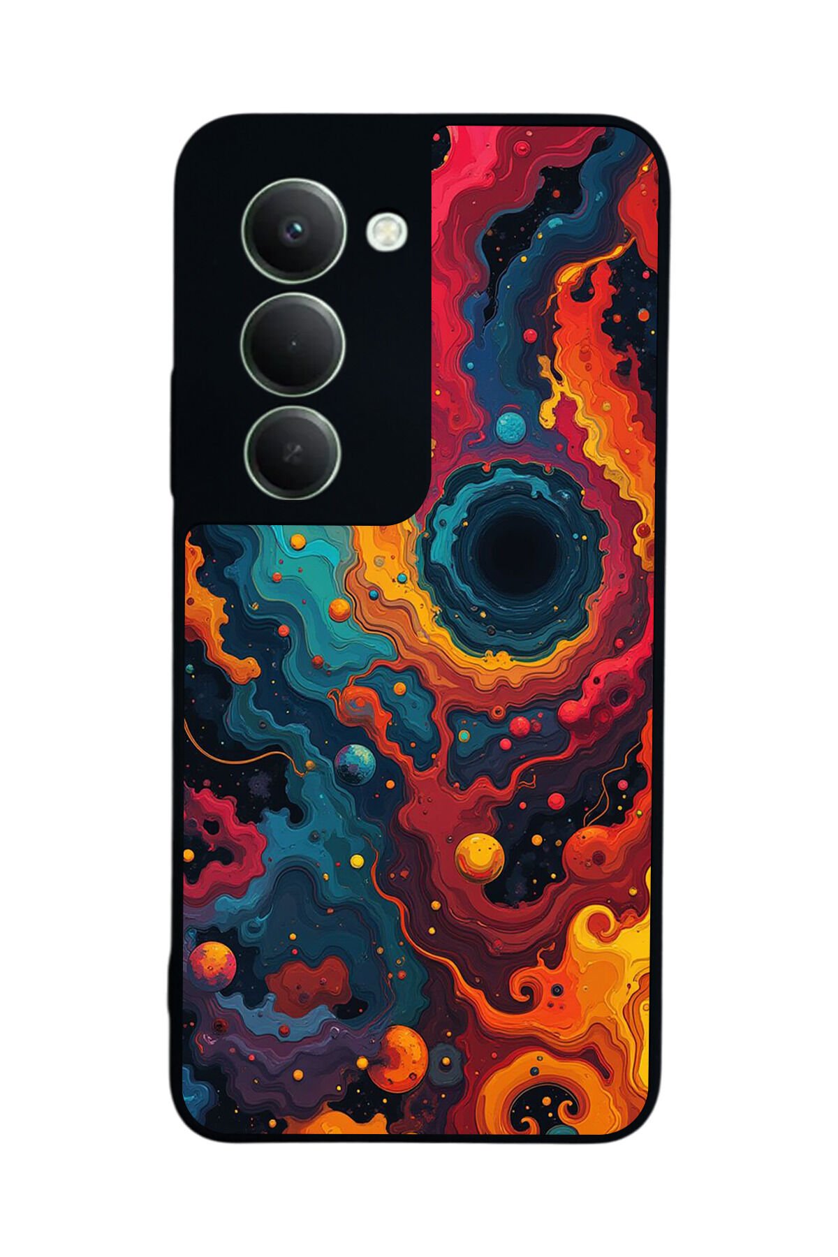 Xiaomi Redmi 15 5G Uyumlu Abstract Tasarımlı Glossy Premium Kılıf