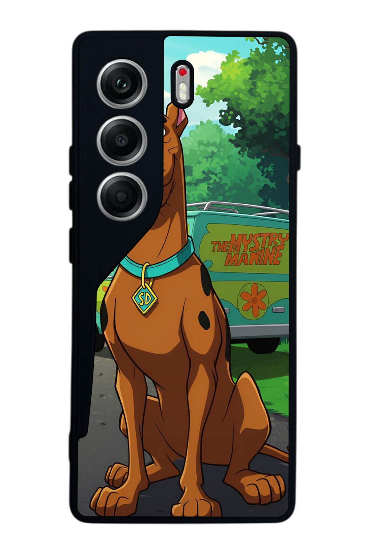 Tecno Camon 40 Uyumlu Scooby Doo Tasarımlı Glossy Premium Kılıf